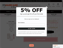Tablet Screenshot of myhaircare.com.au